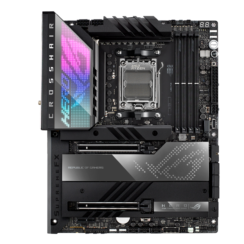 motherboard asus rog crosshair x670e hero, chipset amd x670, socket amd am5, atx[@@@]